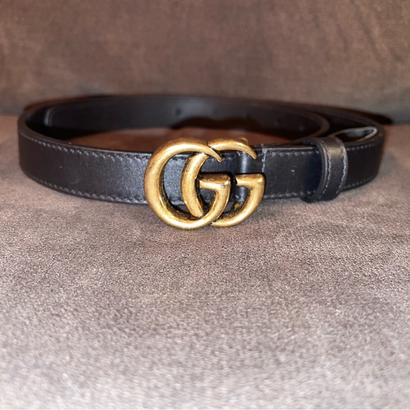 Gucci belt, like new, worn 2x, size extra small - Picture 1 of 3